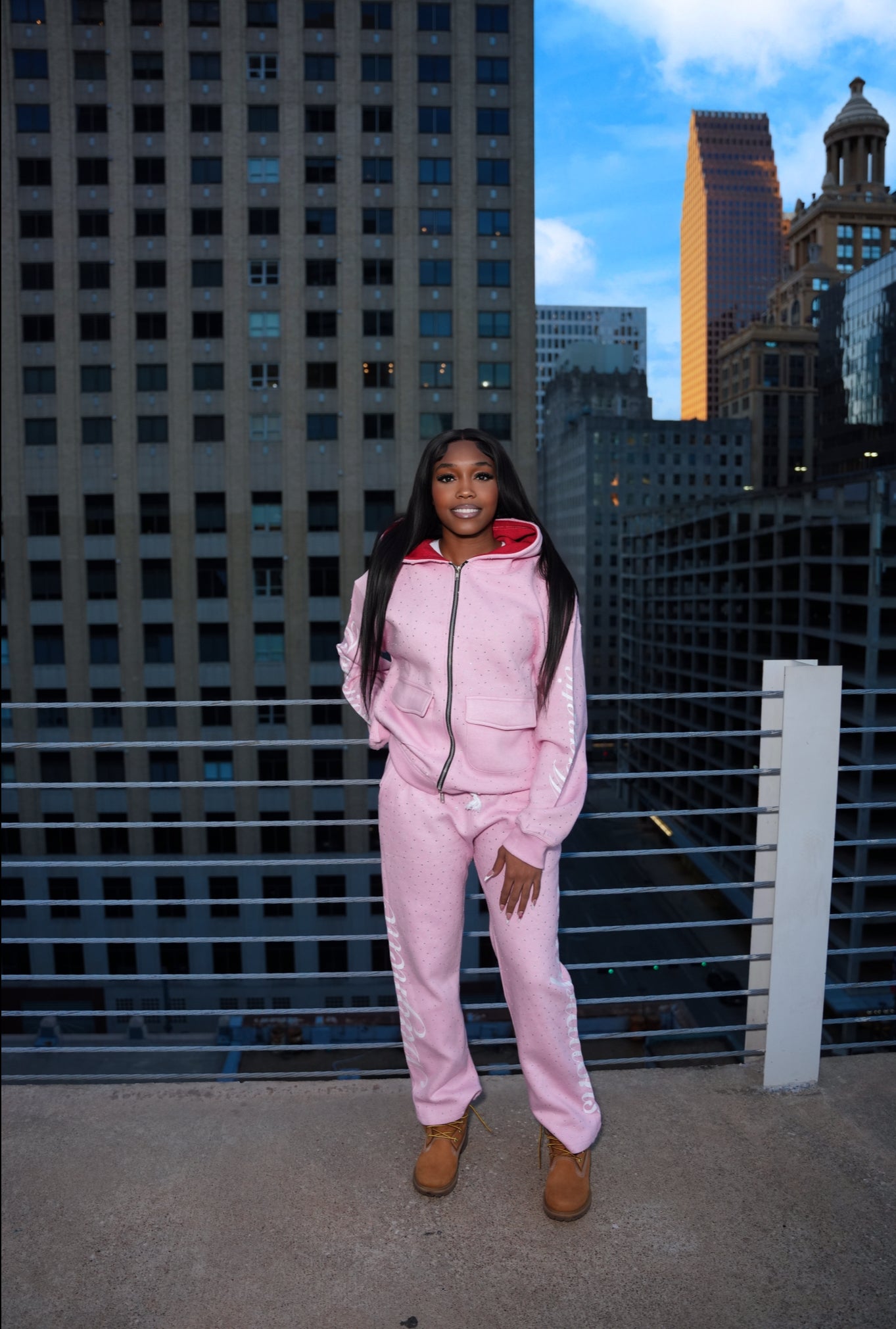 Pink Oversized Hoodie Set – Magnetic Temptations
